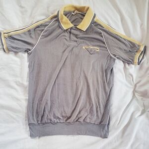 Probe Vtg 1980's Polo Golf Pullover Shirt Accent Stripes Raglan Sleeves,  Sz L
